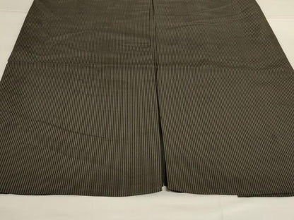 平和屋着物＊夏物 男性 行灯袴 縞 正絹 逸品 AABH6461jd
