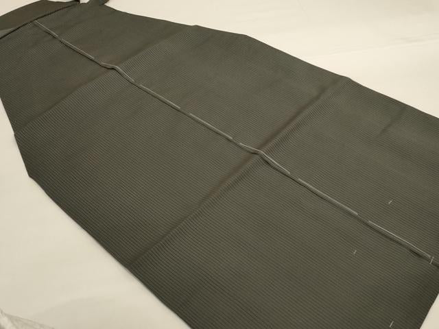 平和屋着物＊夏物　男性　馬乗り袴　縞　正絹　逸品　AABH6481jd