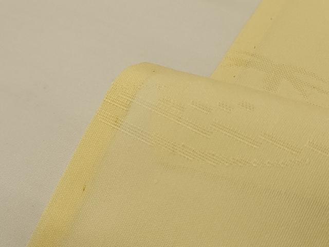 平和屋着物＊夏物　色無地　笹紋紗　砥粉色　正絹　逸品　AABH6488jd