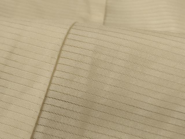 平和屋着物＊夏物 長襦袢 絽 鳥の子色 正絹 逸品 AABH6491jd