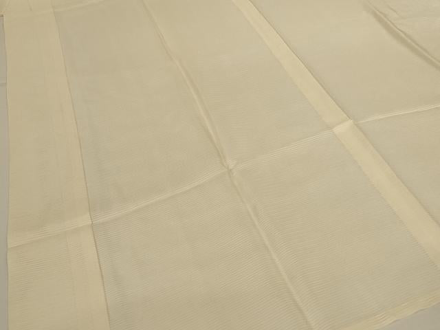 平和屋着物＊夏物 長襦袢 絽 鳥の子色 正絹 逸品 AABH6494jd
