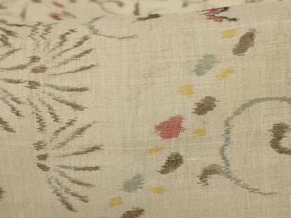 平和屋着物＊夏物 小千谷ちぢみ 幾何学文様 麻 逸品 AABH6502jd