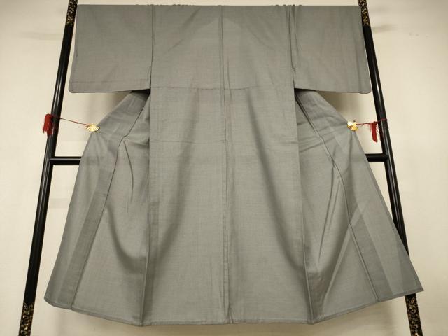 平和屋着物＊夏物 男性 小紋 紗 亀甲文 AABH6505jd