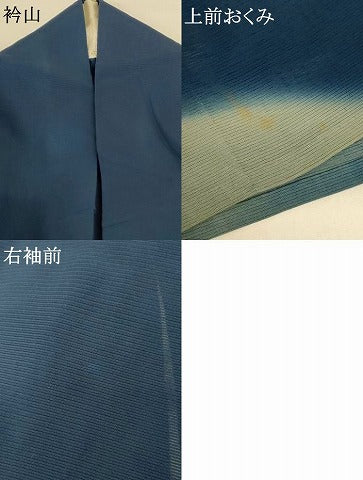 平和屋着物＊夏物 訪問着 絽 手描き 草花文 正絹 逸品 AABH6512jd