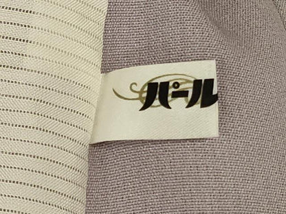 平和屋着物＊夏物 小紋 紗 霞文 暈し染め 正絹 逸品 AABH6533jd