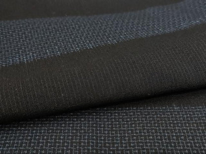 平和屋着物＊夏物 本塩沢 夏塩沢 80亀甲 横段文 正絹 逸品 AABH6557jd