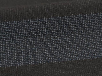 平和屋着物＊夏物 本塩沢 夏塩沢 80亀甲 横段文 正絹 逸品 AABH6557jd