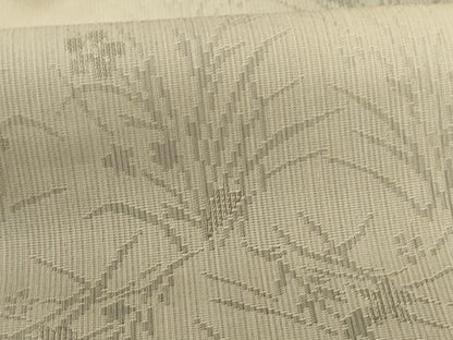 平和屋着物＊夏物 小紋 紗 草花文 暈し染め 正絹 逸品 AABH6559jd