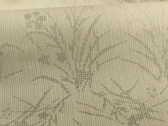 平和屋着物＊夏物 小紋 紗 草花文 暈し染め 正絹 逸品 AABH6559jd