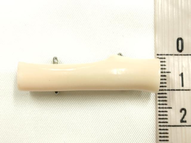 平和屋着物▼和装小物　帯留め　珊瑚　5.9g　逸品　AABH6570ay