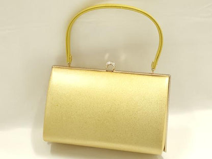 平和屋着物▼和装小物　和装バッグ　ハンドバッグ　花柄　エンボス加工　逸品　AABH6588ay