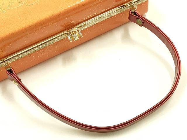 平和屋着物▼和装小物 和装バッグ ハンドバッグ 色紙花文 金彩 逸品 AABH6592ay