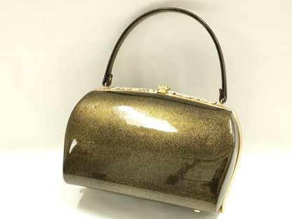平和屋着物▼和装小物　和装バッグ　ハンドバッグ　金彩　逸品　AABH6601ay