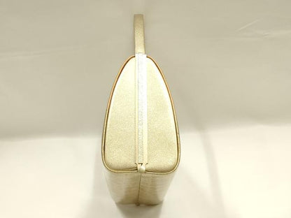 平和屋着物▼和装小物　和装バッグ　ハンドバッグ　枝梅　地紙　金彩　逸品　AABH6602ay