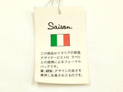 平和屋着物▼和装小物　フォーマルバッグ　ハンドバッグ　クラッチバッグ　Saison　ラインストーン　金糸　逸品　未使用　AABH6610ay