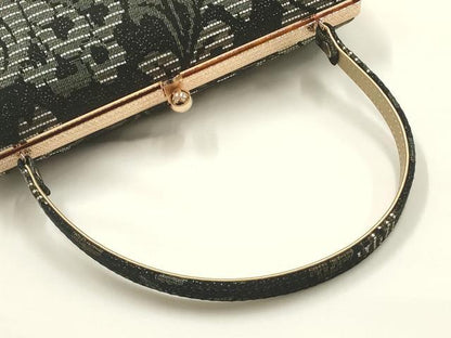 平和屋着物●和装小物　和装バッグ　ハンドバッグ　花柄　更紗　金糸　逸品　AABH6614ay