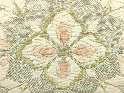 平和屋着物●和装小物　和装バッグ　ハンドバッグ　正倉院花文　金銀糸　逸品　AABH6631ay