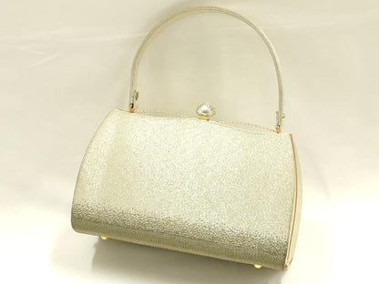 平和屋着物●和装小物　和装バッグ　ハンドバッグ　つづれ織　礼装　金銀糸　逸品　AABH6633ay