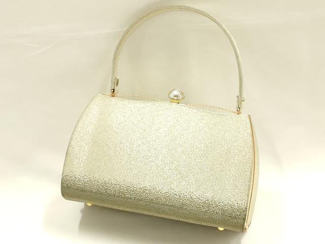 平和屋着物●和装小物　和装バッグ　ハンドバッグ　つづれ織　礼装　金銀糸　逸品　AABH6633ay