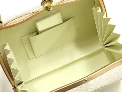 平和屋着物●和装小物　和装バッグ　ハンドバッグ　つづれ織　礼装　金銀糸　逸品　AABH6633ay