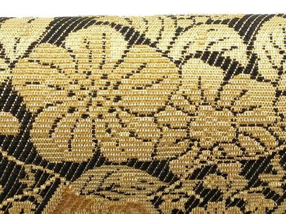 平和屋着物●和装小物　和装バッグ　ハンドバッグ　クラッチバッグ　金華山織　花柄　更紗　逸品　AABH6642ay