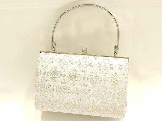 平和屋着物●和装小物　和装バッグ　ハンドバッグ　金糸　逸品　AABH6645ay