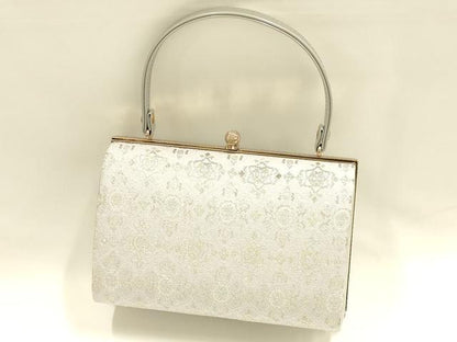 平和屋着物●和装小物　和装バッグ　ハンドバッグ　金糸　逸品　AABH6645ay