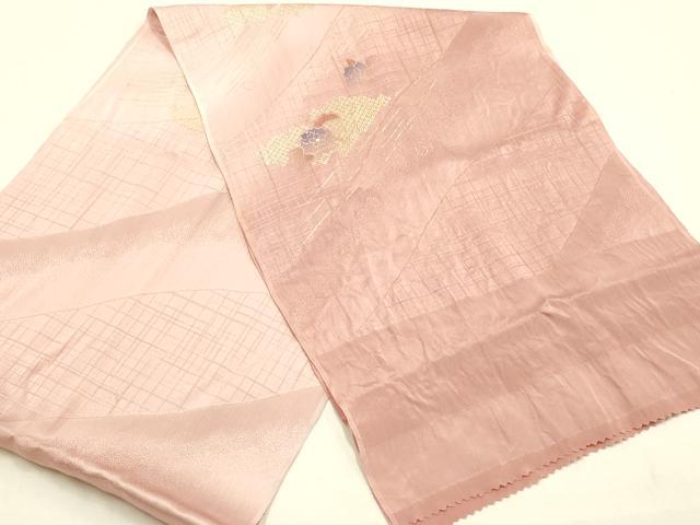 平和屋着物●和装小物　帯締め・帯揚げセット　高麗組 綾出し　暈し染め　金糸　金彩　逸品　未使用品あり　AABH6675ay