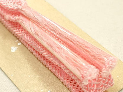 平和屋着物＊夏物 和装小物 帯締め・帯揚げセット レース組 平組 絞り 逸品 未使用 AABH6677ay