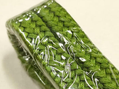 平和屋着物●和装小物　帯締め・帯揚げセット　冠組　草木染　さが美扱い　逸品　未使用　AABH6680ay