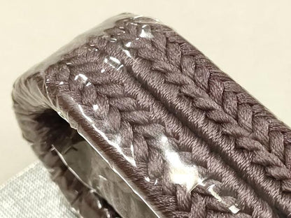 平和屋着物●和装小物　帯締め・帯揚げセット　冠組　草木染　さが美扱い　逸品　未使用　AABH6681ay