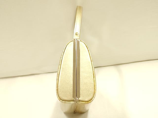 平和屋着物▼和装小物 和装バッグ ハンドバッグ 花柄 金彩 逸品 AABH6719ay