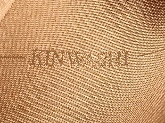 平和屋着物▼和装小物　和装バッグ　金鷲本舗 東京謹製 キンワシ印　ハンドバッグ　花柄　逸品　AABH6723ay