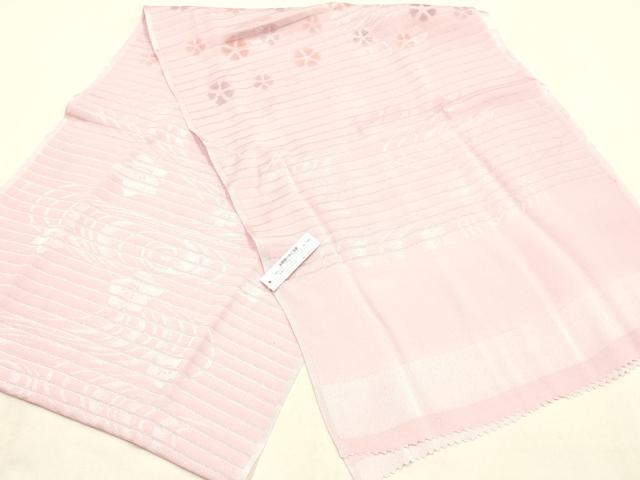 平和屋着物＊夏物 和装小物 帯締め・帯揚げセット 花柄 レース組 平組 正絹 逸品 未使用 AABH6732ay
