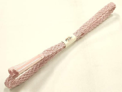 平和屋着物＊夏物 和装小物 帯締め・帯揚げセット 花柄 レース組 平組 正絹 逸品 未使用 AABH6732ay