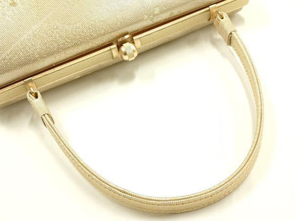 平和屋着物●和装小物　和装バッグ　ハンドバッグ　金糸　逸品　AABH6743ay
