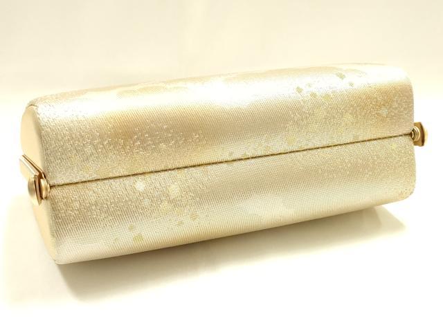 平和屋着物●和装小物　和装バッグ　ハンドバッグ　金糸　逸品　AABH6743ay