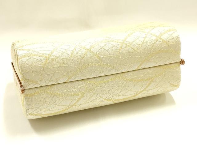 平和屋着物●和装小物　和装バッグ　ハンドバッグ　芝　金糸　逸品　AABH6744ay