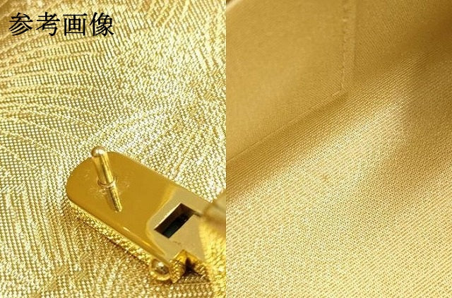 平和屋着物●和装小物　和装バッグ　ハンドバッグ　花尽くし　金糸　逸品　AABH6746ay