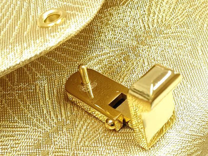 平和屋着物●和装小物　和装バッグ　ハンドバッグ　花尽くし　金糸　逸品　AABH6746ay