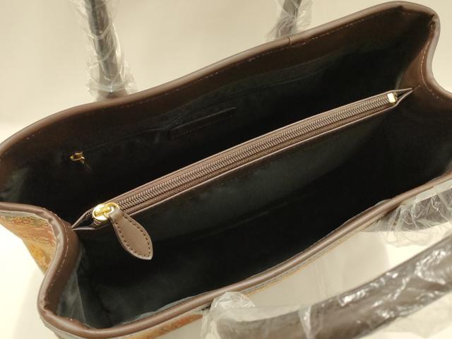平和屋着物●極上  龍村美術織物　和装小物　和装バッグ　ハンドバッグ　円文白虎朱雀錦　逸品　AABH6748ay