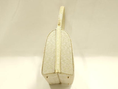 平和屋着物●和装小物　和装バッグ　ハンドバッグ　金銀糸　井登美謹製　逸品　未使用　AABH6752ay