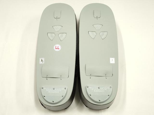 平和屋着物●和装小物　和装草履　麻の葉模様　LLサイズ　逸品　未使用　AABH6765ay