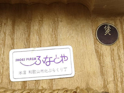 平和屋着物●男性　和装小物　下駄　畳表　逸品　未使用　AABH6766ay