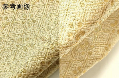 平和屋着物▼和装小物 和装バッグ ハンドバッグ トートバッグ 斜め格子 舞花 金糸 逸品 AABH6768ay