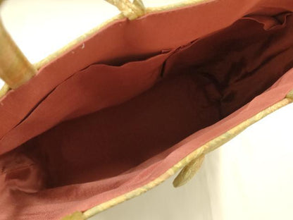 平和屋着物▼和装小物 和装バッグ ハンドバッグ トートバッグ 笹蔓 金糸 逸品 AABH6773ay