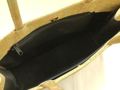 平和屋着物▼和装小物　和装バッグ　ハンドバッグ　トートバッグ　笹蔓　金糸　逸品　AABH6774ay