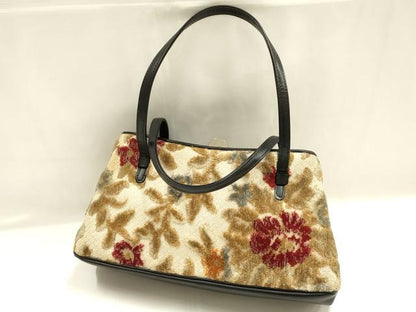 平和屋着物▼和装小物 和装バッグ ハンドバッグ 花柄 逸品 AABH6781ay