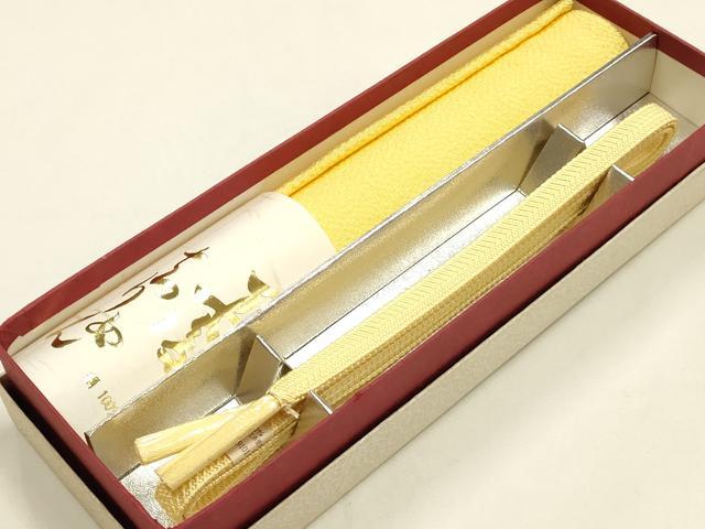 平和屋着物●和装小物　帯締め・帯揚げセット　笹浪組　丹後ちりめん　正絹　逸品　未使用　AABH6786ay 平和屋着物○和装小物 帯締め・帯揚げセット 笹浪組 丹後ちりめん 正絹