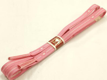平和屋着物●和装小物　帯締め・帯揚げセット　千晃　平組　枝花文　金彩　逸品　未使用　AABH6789ay
